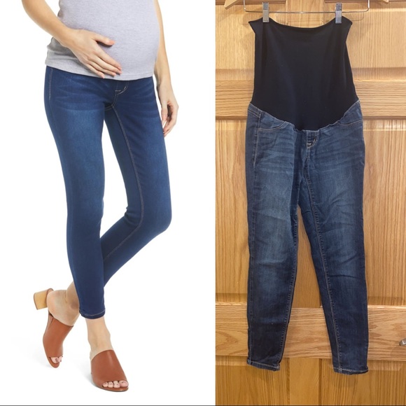 1822 Denim Denim - 1822 Denim Butter Ankle Skinny Maternity Jeans